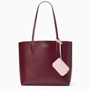NWT Kate Spade Ava Reversible Tote in Derp Berry